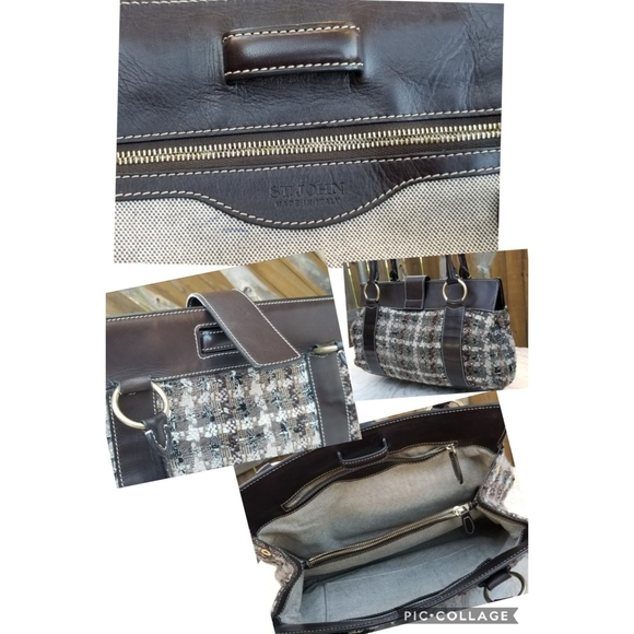 Lovely St. John Collection  Jacquard handbag - Picture 16 of 16